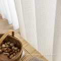 Yellow American Pastoral Cotton And Linen Window Screen